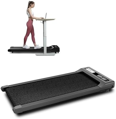 VIPLAT Walking Pad Treadmill Under Desk, Portable Compact Desk Treadmill for WFH,2.5HP Walking Jogging Running Machine with Remote Control.