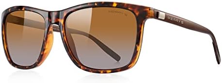 MERRY'S Unisex Polarized Aluminum Sunglasses Vintage Sun Glasses For Men/Women S8286