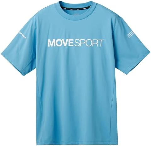 Descente Men's T-Shirt, Short Sleeve, Crew Neck, Cooling, UV Protection, Dry, Stretch, Harikoshi, Training