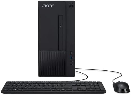Acer Aspire TC-1750-UR11 Desktop | 12th Gen Intel Core i5-12400 6-Core Processor | 8GB 3200MHz DDR4 | 512GB NVMe M.2 SSD | 8X DVD | Intel Wireless Wi-Fi 6E AX211 | Bluetooth 5.2 | Windows 11 Home