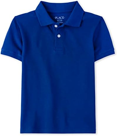 The Children's Place boys Uniform Short Sleeve Pique Polo