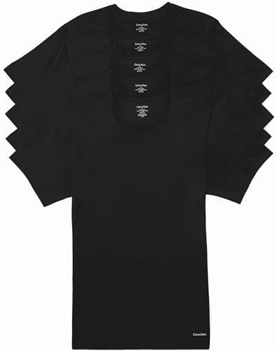 Calvin Klein Men's Cotton Classics 5-Pack Undershirts