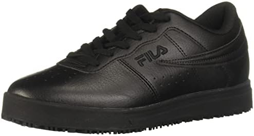 Fila mens Work Food Service Shoe, Black/Black/Black, 10.5 US