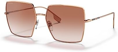 BURBERRY Sunglasses BE 3133 133713 Daphne Rose Gold Gradient Pink