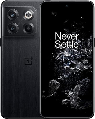 ONEPLUS 10T 5G 128GB, (T-Mobile Unlocked) OxygenOS, Android Smartphone, 6.7'' 120Hz Display, HyperBoost Gaming Engine, AI System Booster, Moonstone Black (with Generic Charger) (Renewed)