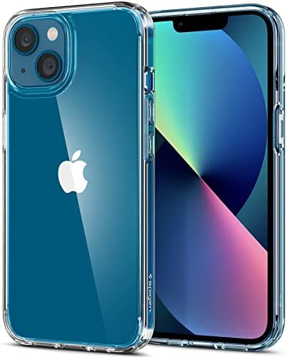 Spigen Ultra Hybrid [Anti-Yellowing Technology] Designed for iPhone 13 Case (2021) - Crystal Clear