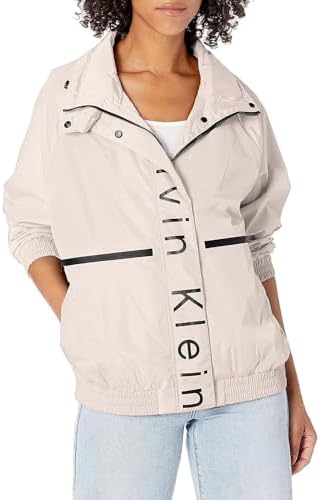 Calvin Klein Women's Lightweight Water Resistant Everyday Windbreaker