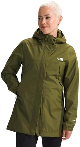 THE NORTH FACE Women's Waterproof Antora Parka (Standard and Plus Size), Forest Olive, Medium
