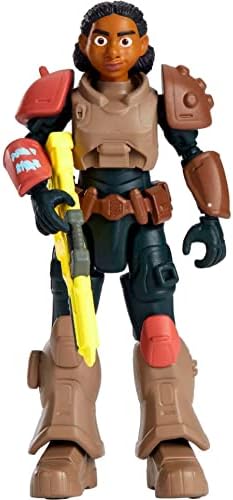 Mattel Disney and Pixar Lightyear Jr. Zap Patrol Izzy Hawthorne Action Figure, 12 Points of Articulation & Accessories, 5-in Scale