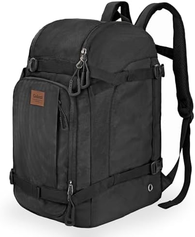 Goloni Ski Boot Bag - 50L Waterproof Ski and Snowboard Boots Travel Backpack for Skis, Snowboard, Ski Helmet, & Accessories