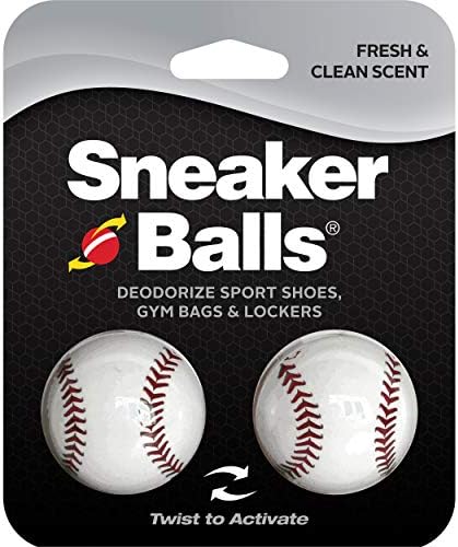 Sof Sole Sneaker Balls Shoe, Gym Bag, and Locker Deodorizer, 1 Pair
