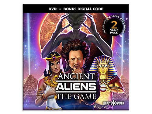Alien Simulation Games for PC: Ancient Aliens and Project Blue Book, 2 Game DVD Pack + Digital Download Codes (PC)