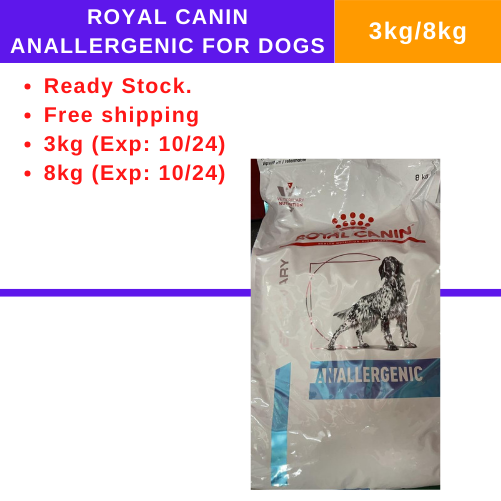 Royal Canin Anallergenic for dog 3kg / 8kg