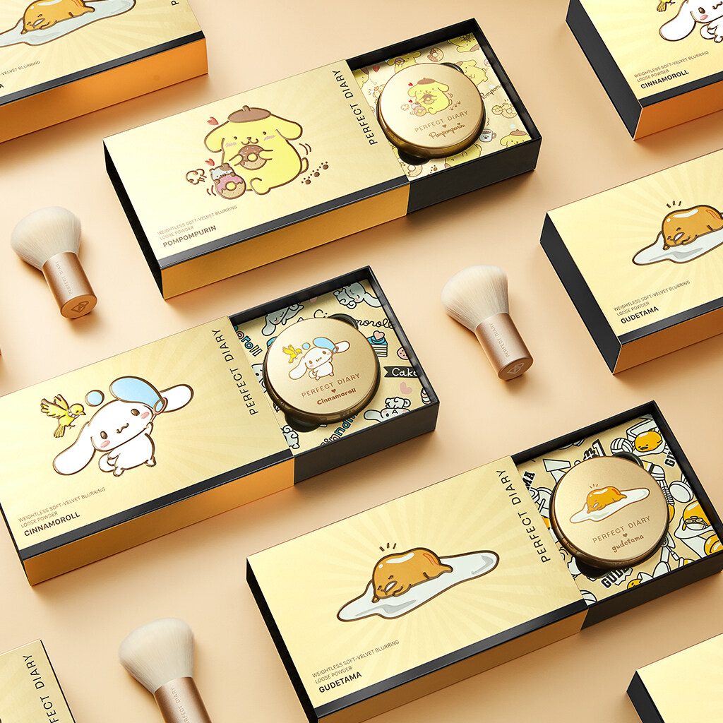 Perfect Diary PerfectStay Loose Powder Waterproof Oil Control Smooth Soft-velvet Blurring Face Powder 5 Shades Face Make up