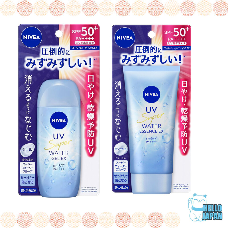 Nivea UV Water Gel Essence EX 80g / Sunscreen / Japanese cosmetics / Direct delivery from Japan
