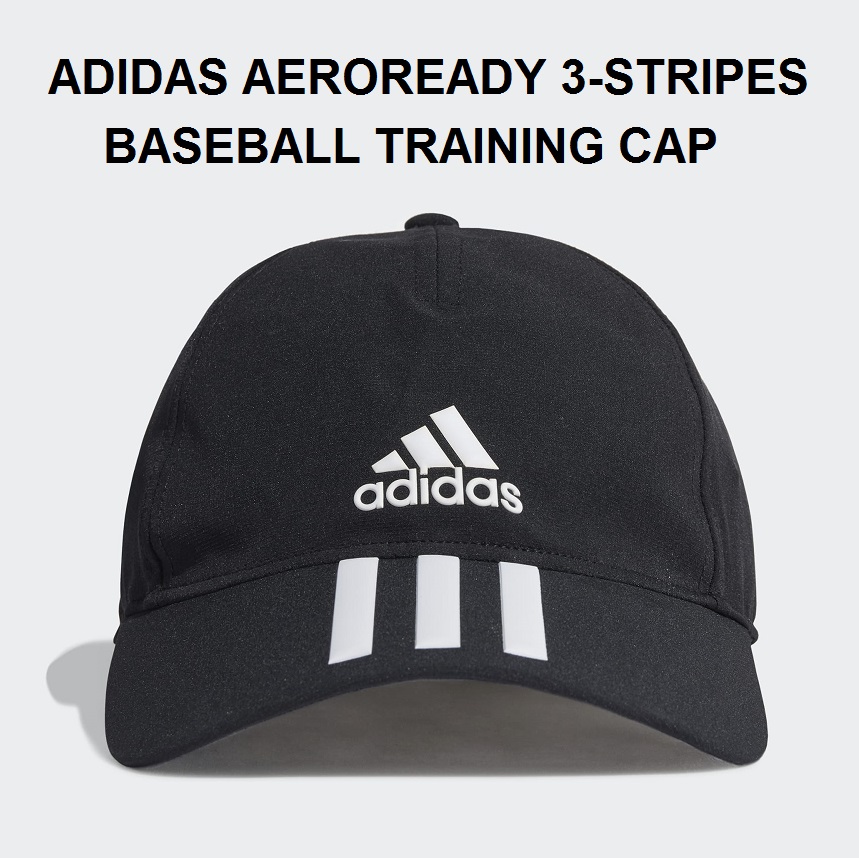 ADIDAS AEROREADY 3-STRIPES BASEBALL TRAINING CAP