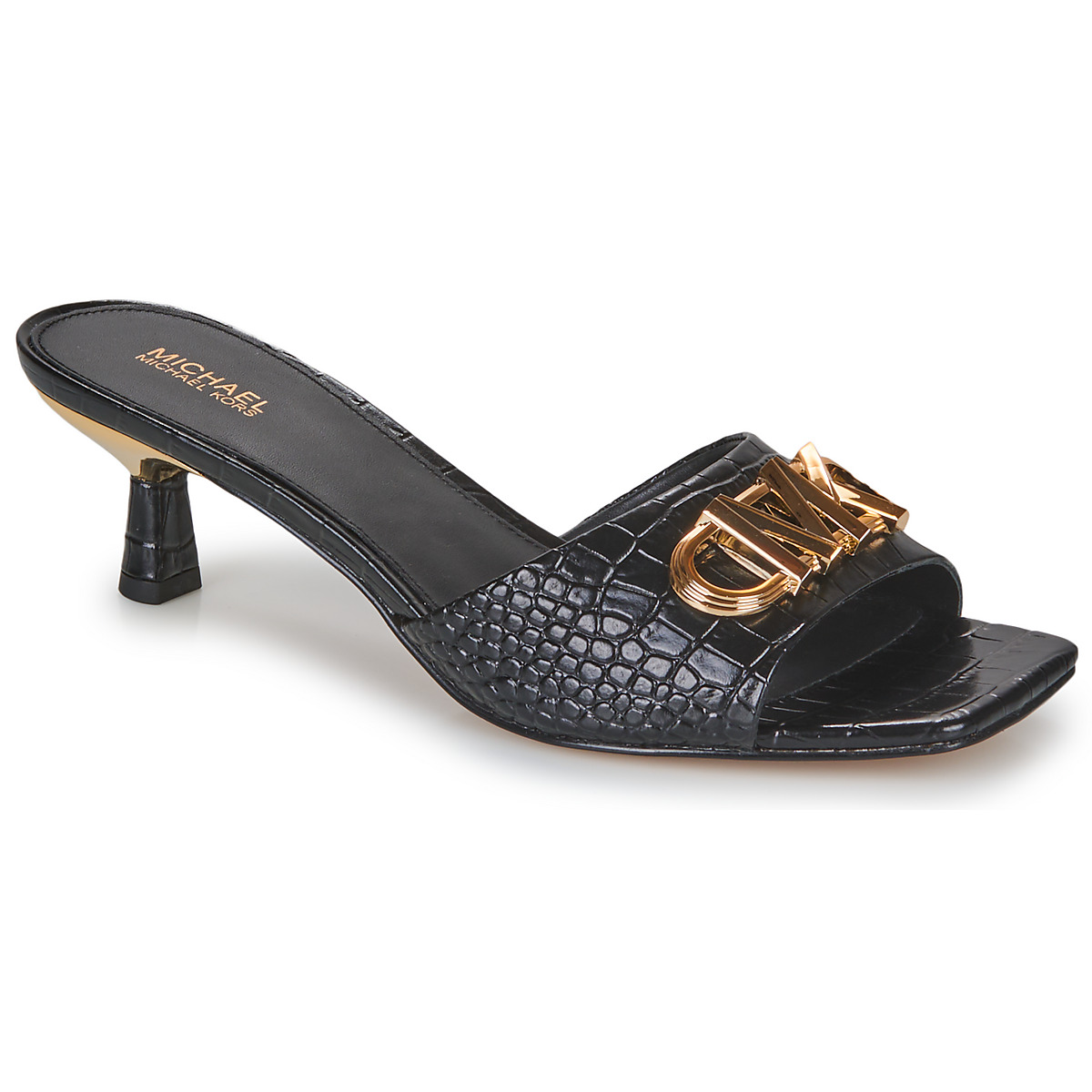 MICHAEL Michael Kors Shoes MICHAEL Michael Kors women Mules - AMAL KITTEN SANDAL - Black