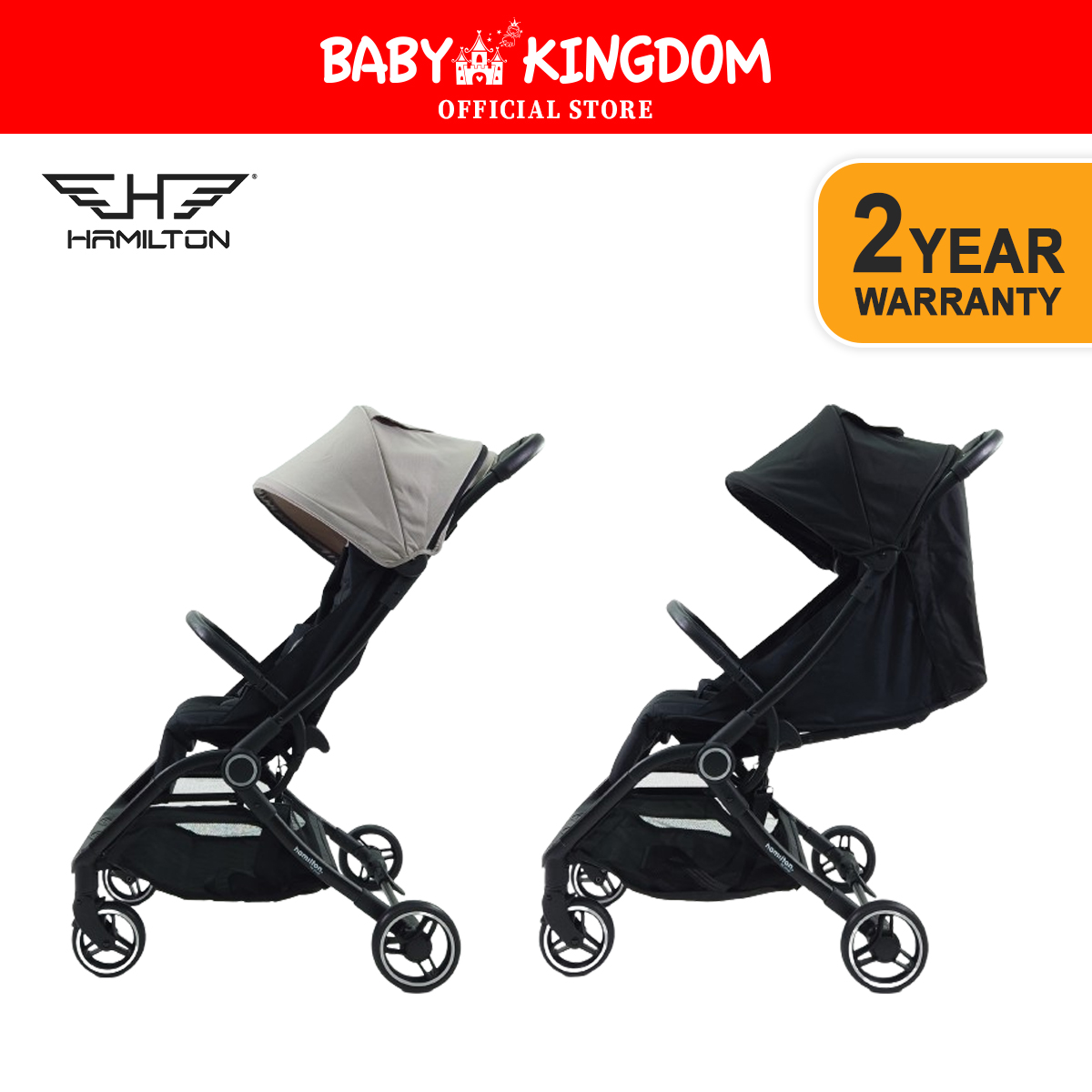 Hamilton S2 Stroller  MagicFold (2 Year Warranty) (Promo)