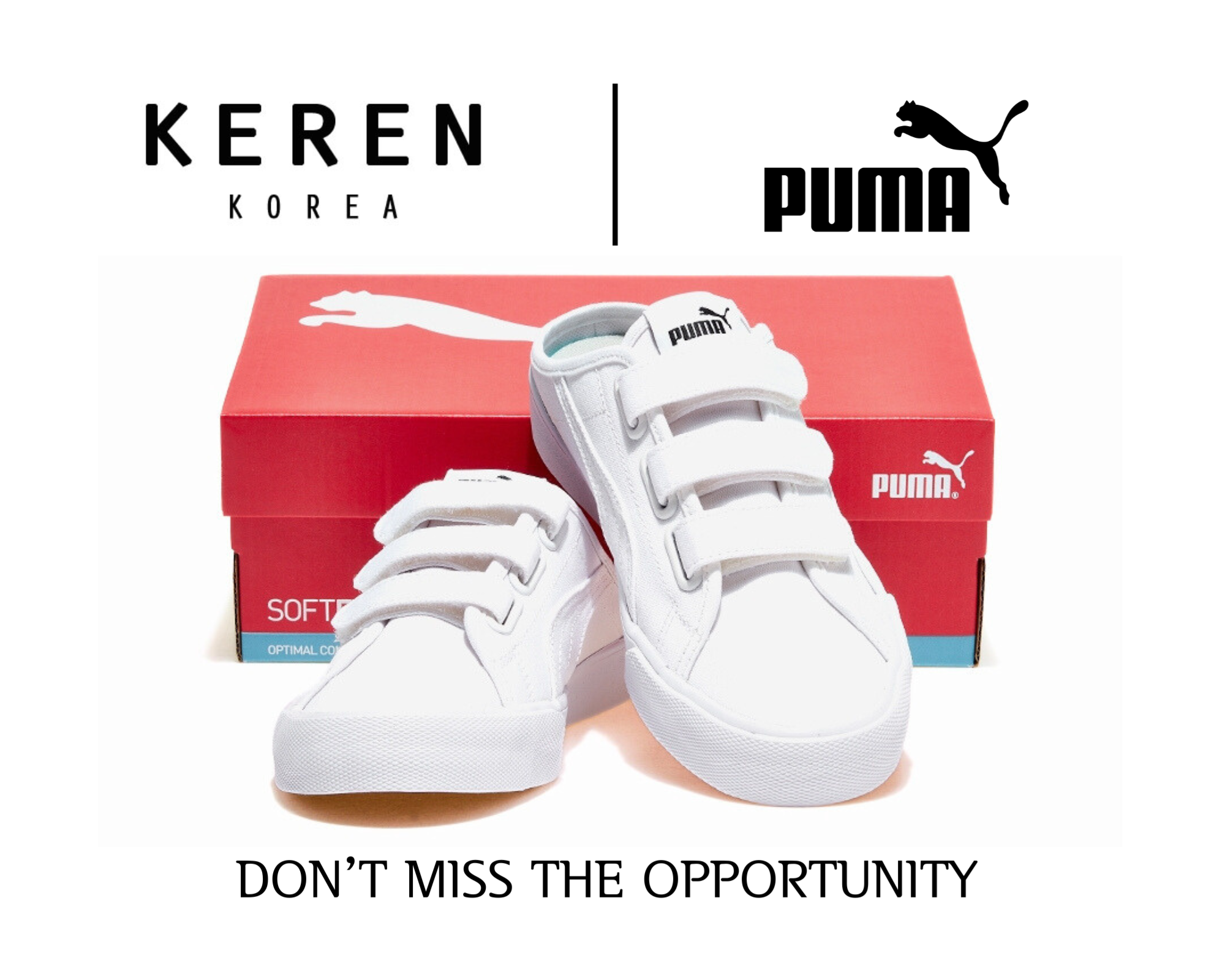 [by KERENKOREA]  Puma Bari Mule Velcro 100% Authentic from korea Sneakers PKI39428901 Women's for shoes shipping by KERENKOREA